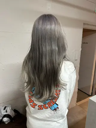 ロング ハイライト/ ブリーチ😈小倉😈のヘアスタイル