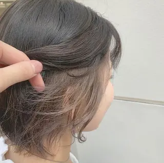 ショート カラー 韓国　縮毛矯正 髪質改善　木村のヘアスタイル