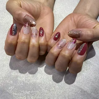 ネイル Amber21.所属・Nagahama Akariのネイルデザイン