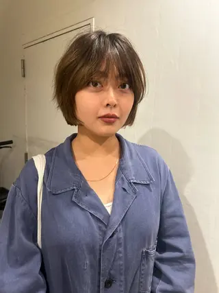 ショート hen所属・心斎橋/レイヤー/ ブリーチ/モエのヘアスタイル