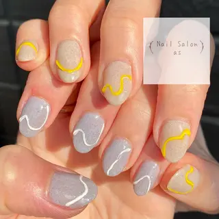 ネイル Nail Salon as-アス-のネイルデザイン