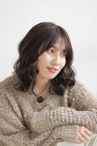 カラー 束感まつぱ🥑🤍 NATUKI🤍のマツエク・マツパデザイン