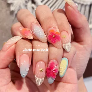 ネイル ✰Jade.vase 银座のネイルデザイン