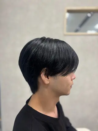 ショート カラー メンズ メンズ特化韓国風 パーマスタイル/りんのヘアスタイル