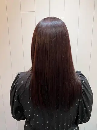 ロング calm by Re:berta所属・サラツヤ美髪矯正✨️ 平木亜美‪のヘアスタイル