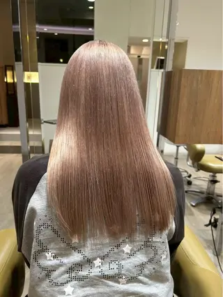 ロング 岩岡 つなみのヘアスタイル