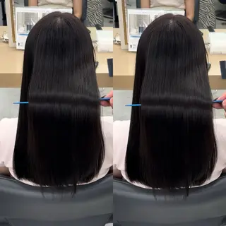 ロング カラー 髪質改善/美髪矯正 艶髪/Takutoのヘアスタイル