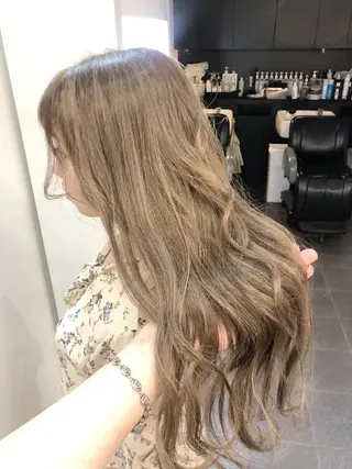 カラー グレージュ/髪質改善 Yamato.hのヘアスタイル
