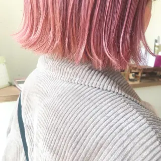 ショート カラー * 透明感カラー c h i h o *のヘアスタイル