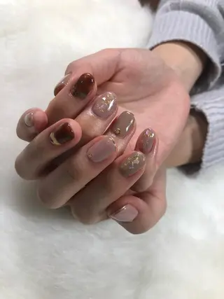 ネイル Amber21.所属・Nagahama Akariのネイルデザイン