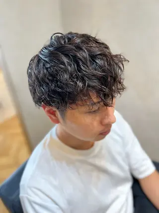 パーマ メンズ "今"だけでない美髪 KOTOMIのヘアスタイル
