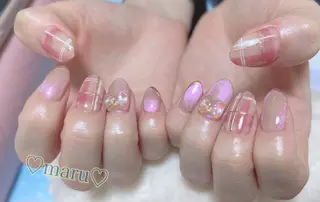 ネイル まるみ ♡のネイルデザイン
