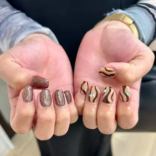 ネイル tete 阿倍野のネイルデザイン