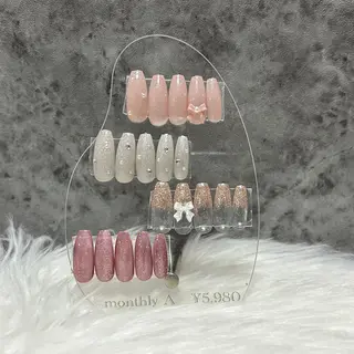 ネイル 🐝TOMO🎀ིྀ 【パラジェル取扱店】のネイルデザイン