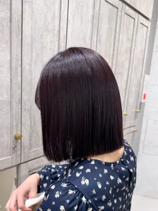 ミディアム カラー 成田 悠里【鶴見 BONECCA】のヘアスタイル