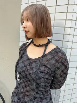 セミロング sliver マツイ　レンのヘアスタイル