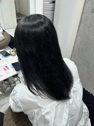 ミディアム shizuna/平尾 /カラー/髪質改善のヘアスタイル