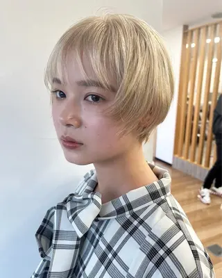 ショート yiye青山店所属・無料カットモデル /yuukaのヘアスタイル