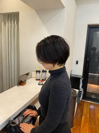 ショート nex the salon coall所属・🫧似合わせショート イシダ🫧のヘアスタイル