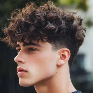 ショート パーマ メンズ 【メンズサロン】 BLUCK 横浜のヘアスタイル