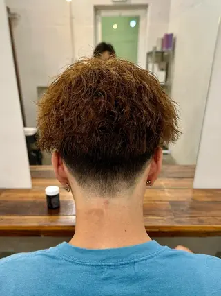 パーマ メンズ 横浜/ボブ/ ショート/はやとのヘアスタイル