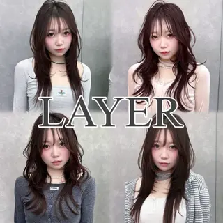 ロング Lond espoir所属・韓国レイヤー／似合わ せ／nazuna🩵のヘアスタイル