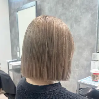 ミディアム カラー 似合わせボブ 🌻 北澤七海のヘアスタイル