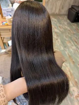 ロング 似合わせカット🫶 得意です　曽根田のヘアスタイル