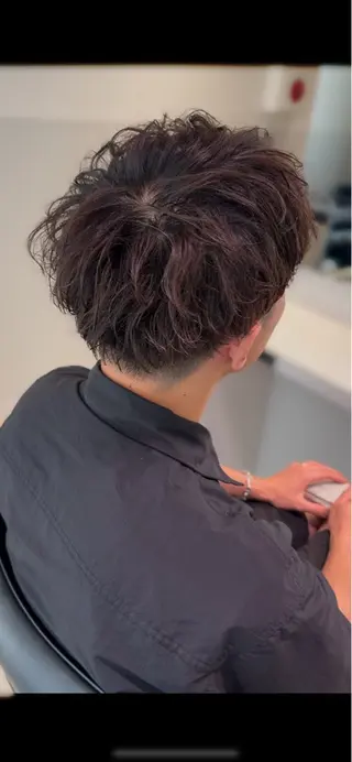 パーマ メンズ illmu所属・illmu 花菜のヘアスタイル