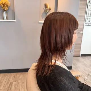 セミロング パーマ/髪質改善 山口泰広のヘアスタイル