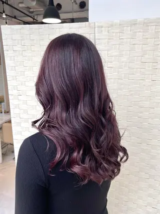 ロング カラー 💫小顔カット TAROのヘアスタイル