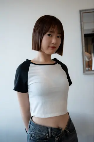 ミディアム 出島 凜平のヘアスタイル