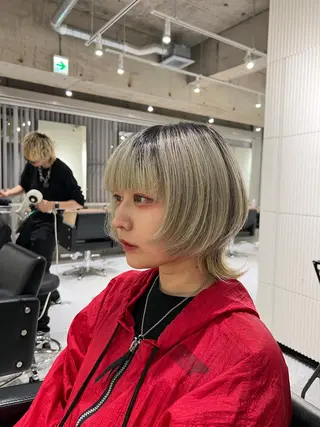 ショート 🐺立川のウルフ屋 さん🐺おかみ🐺のヘアスタイル