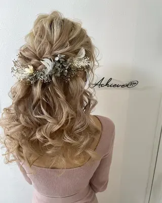 ヘアアレンジ Achieve 三ノ宮のヘアスタイル