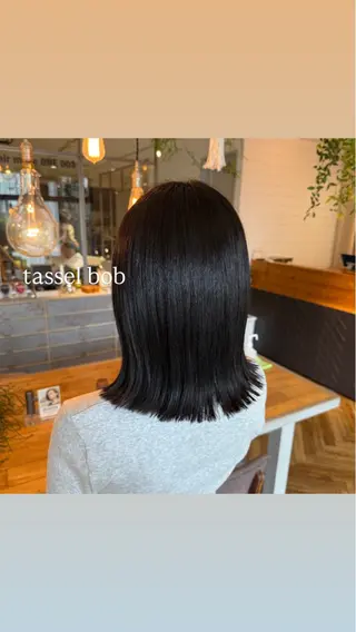 ミディアム カラー ヘアアレンジ 飯島 美海のヘアスタイル