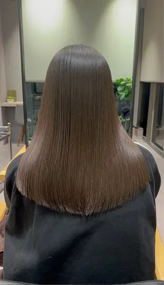 ロング カラー 韓国風/オシャレ /縮毛矯正/滝口琴未のヘアスタイル