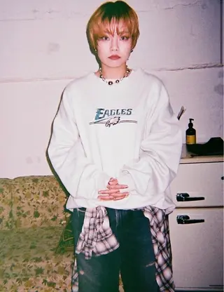 ショート カラー MIKU 倉敷／デザインカットのヘアスタイル