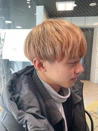 メンズ ‪るか/‪透明感 カラー/アレンジのヘアスタイル