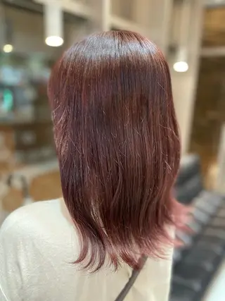 セミロング 垢抜け透明感カラー 🌻篠崎梓🌻のヘアスタイル