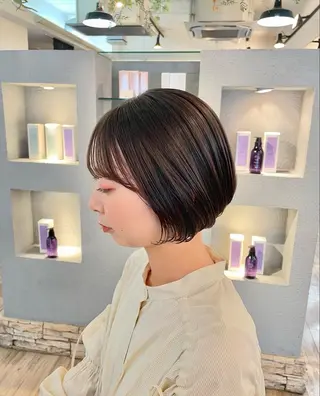 ショート VISAGE ba.sk 金子詩帆のヘアスタイル