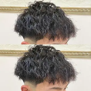 パーマ メンズ 年間2000名担当◎ パーマ職人/仲原佑樹のヘアスタイル