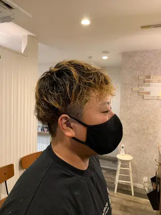 ショート メンズ 笠原 敦司のヘアスタイル