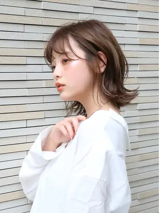 ミディアム M.SLASH 大野喬司のヘアスタイル