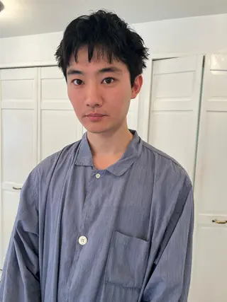 メンズ ブリーチカラー🎀 韓国風/寺門美優のヘアスタイル