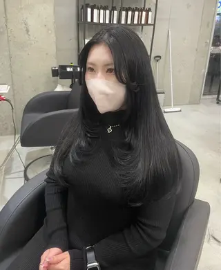 ロング Hinane ‪❤︎‬のヘアスタイル