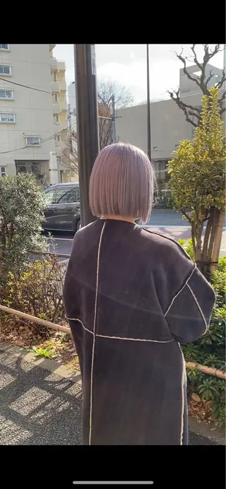 ショート カラー ☻BRAVE柏東口店 わたなべ りこ☻のヘアスタイル