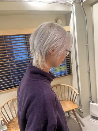 ショート カラー メンズ 🦮shiori アイドルオタク🦮のヘアスタイル