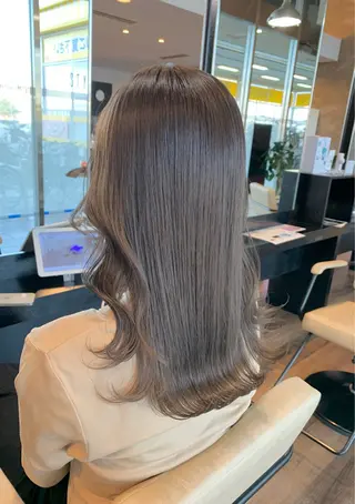 セミロング カラー 【艶カラー】 STYLE 和泉俊希のヘアスタイル