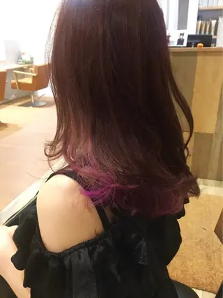 ロング chill out 南塚口本店のヘアスタイル