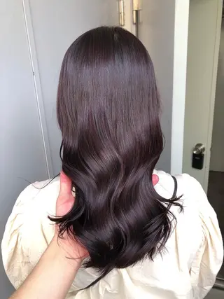 セミロング カラー ヘアアレンジ ♡ 𝐑𝐈𝐎♡のヘアスタイル